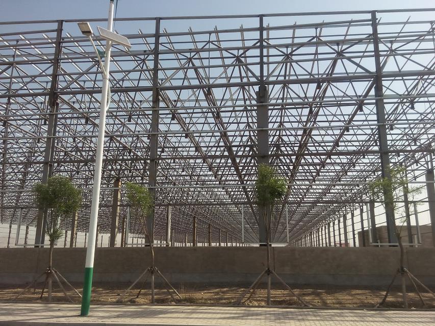 高邮汽车工业厂房网架